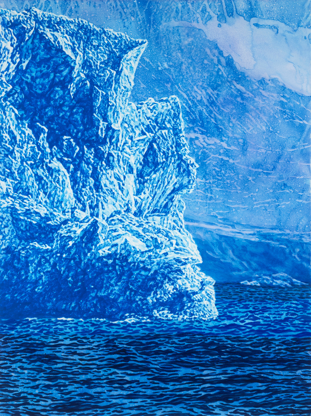 Annika Romeyn, Antarctic light towards Charlotte Bay, 2026