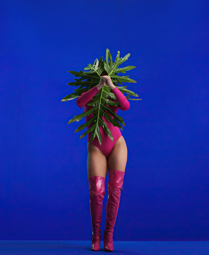 Angela Tiatia, production still from The Dark Current, 2023
