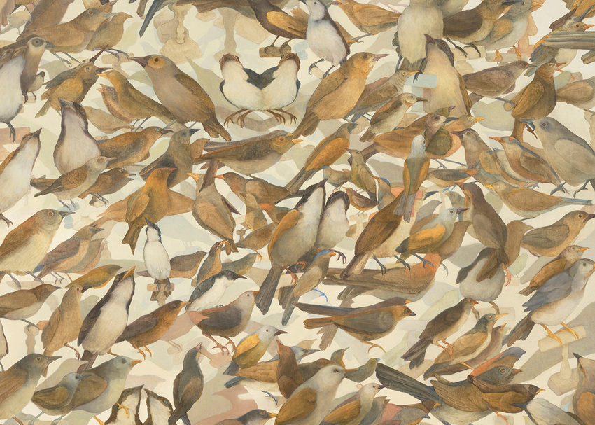 Nicola Dickson, Seeking Meaning (detail)